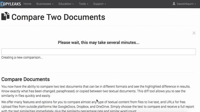 Document Comparison Tool Demo смотреть онлайн