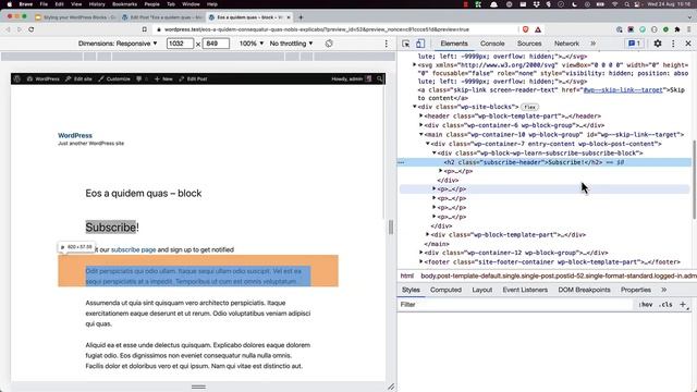 How To Style Your WordPress Blocks #WordPress #WordPressBlocks #wordpresstutorial #WordpressSite смотреть онлайн