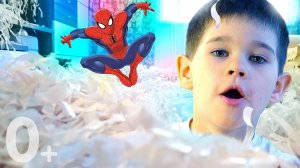 Бумажная паутина человека паука. Бумажное шоу на #ЭрикШоу