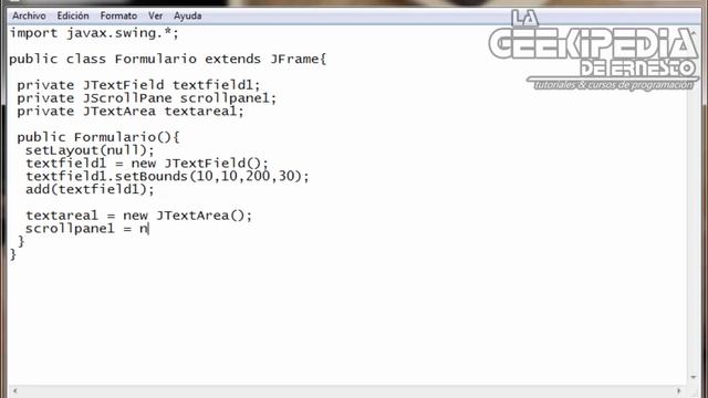 Curso Java desde cero #31 | Interfaces gráficas (Swing - JScrollPane) смотреть онлайн