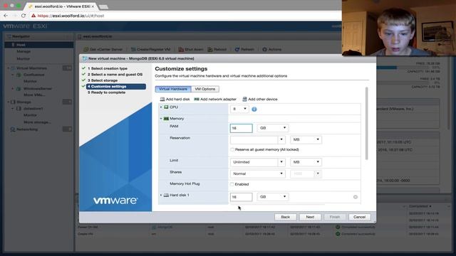 how to install CentOS on ESXI смотреть онлайн