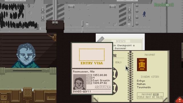 Papers, Please: Adam Sessler Chats With The Man Behind The Affecting People Simulator смотреть онлайн