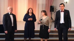 Запоют Акафист Соловьи. (сл. С. Алабина  муз. диакона К. Степанова) квартет"Бревис"