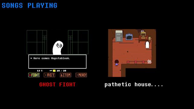 Undertale Recurring Musical Themes - Napstablook/Spider Dance смотреть онлайн