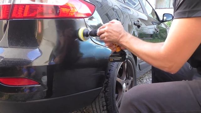Полировка автомобиля шуруповертом обучающее видео по социалке губки с алиэкспресс паста 3 в 1