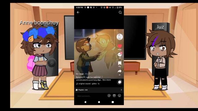 luz and Anne react to each other смотреть онлайн