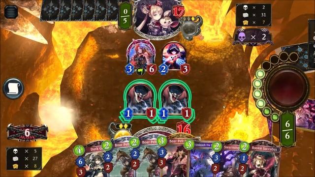Shadowverse: Anime Card Game - Laura, Enraged Commander Bloodcraft Aggro Deck - Ranked Match. смотреть онлайн