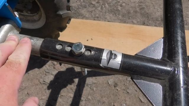 Роторная косилка Заря для мотоблоков. Доработка. смотреть онлайн