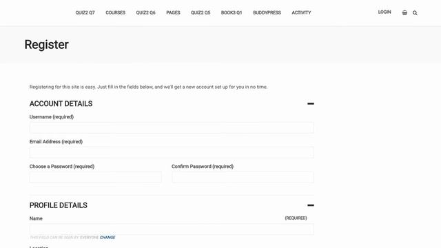 WPLMS Ajax login and registration смотреть онлайн