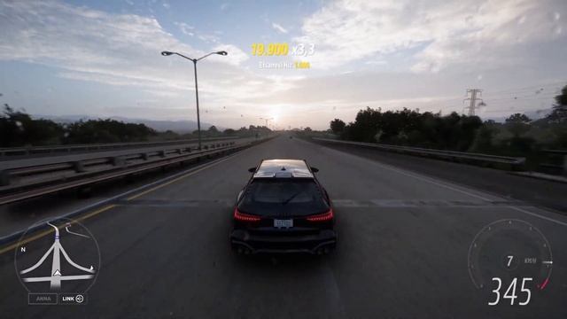 AUDI RS6 AUTOBAHN 300KMH+ NO CRASH! | KEROSENE | FH5