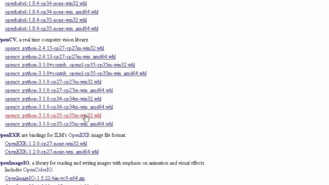 How to install OpenCV module Python 3 смотреть онлайн