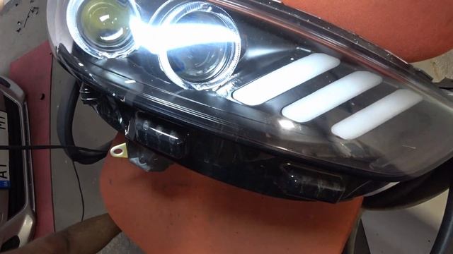 Ford Fusion. Ремонт ДХО. Ремонт и разборка фары. Глюк салонного плафона. смотреть онлайн
