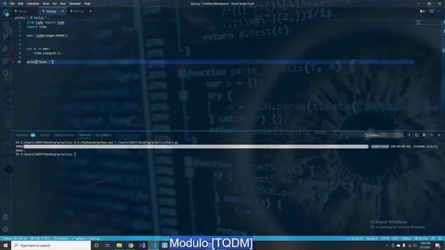Python : barra de progreso | TQDM + Progressbar смотреть онлайн
