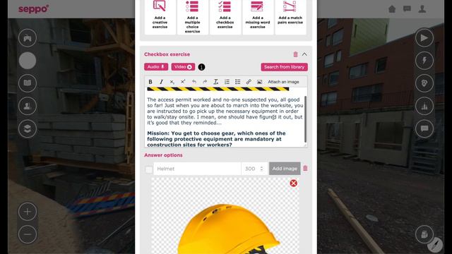 Seppo safety training template is a modifiable game template for creating a mobile safety training. смотреть онлайн