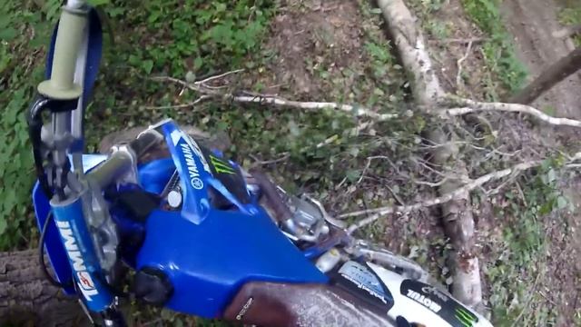 Как мы искали грязь в лесу/Белая дорога / тест драйв Yamaha WR 400 F/ катка вместе с IRBIS TTR 250 смотреть онлайн