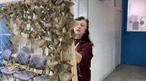 Плетение маскировочных сетей