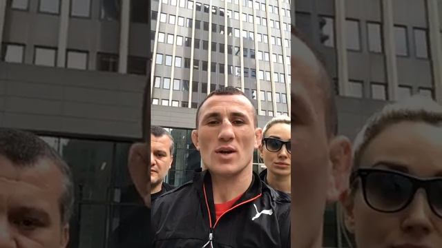 merab dvalishvilis mimartva USA dan - sportsmenebis mxardasacherad смотреть онлайн