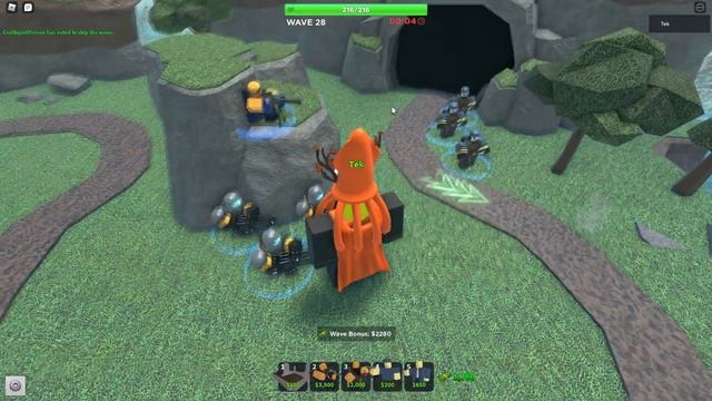 Tower Defense Simulator but Blue skins only | Roblox смотреть онлайн