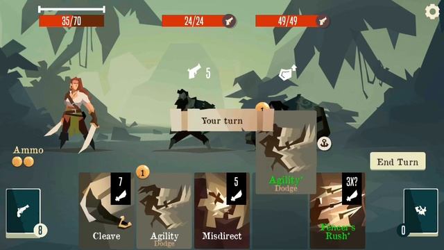 Full run with Sword Master / Pirates Outlaws gameplay #2 смотреть онлайн