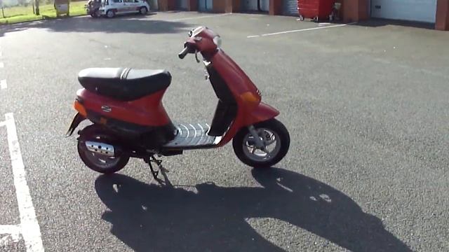 1999 PIAGGIO VESPA ZIP 50 DERESTRICTED MOPED SCOOTER GC NEW MOT & TAX & V5 45MPH смотреть онлайн