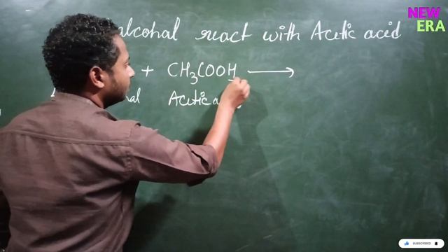 What happened when Ethyl alcohol react with Acetic acid | एथिल एल्कोहल की अभिक्रिया एसिटिक अम्ल से смотреть онлайн
