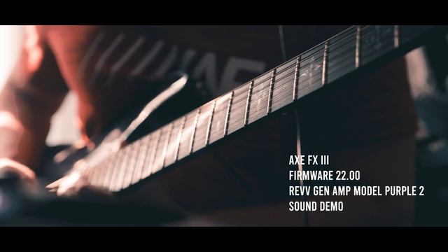 Axe Fx III | NEW Revv Generator Model Sound Demo смотреть онлайн
