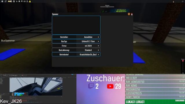 ÖPNV-Simulator#53 Tramlink & Mobil BugFixes (LIVE Stream) смотреть онлайн