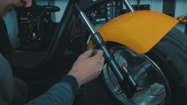 Установка переднего колеса + крыла на WS-citycoco 2.0 ( Pro 2000w, Pro MAX 3000w, Pro Trike 2000W). смотреть онлайн