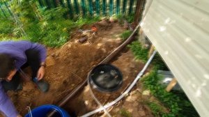 Простой дренаж из бочки своими руками