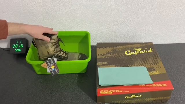 HANTER GEPARD GP-755 мультикам - Тест на влагостойкость. смотреть онлайн