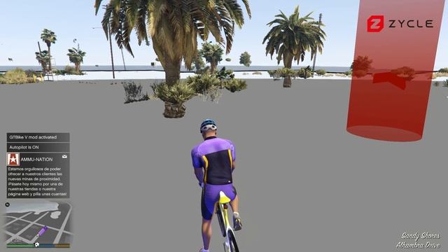 Ride by Grand Theft Auto V with GT Bike V mod and your Zycle смотреть онлайн