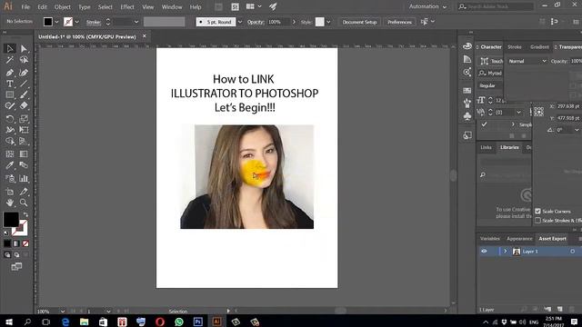 How to Link Photoshop to Illustrator смотреть онлайн