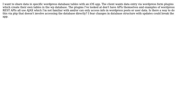 Wordpress: How to access data in wordpress database externally using php? смотреть онлайн