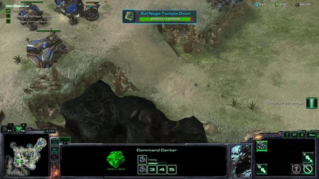 StarCraft II Wings of Liberty: The Dig Brutal Walkthrough Pt. 1 смотреть онлайн
