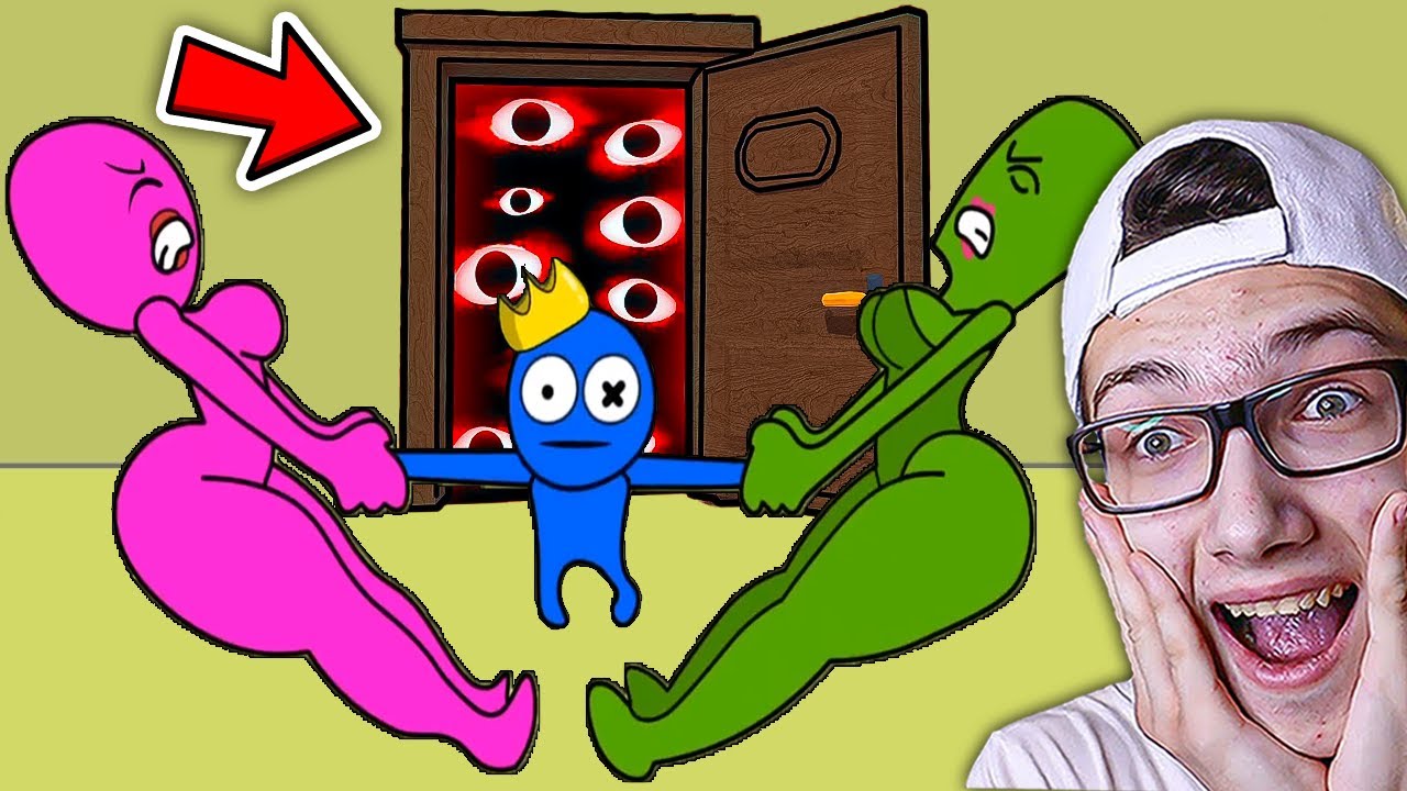 СИНИЙ ДРУГ и ХАГИ ВАГИ vs 100 ДВЕРЕЙ ROBLOX ?? РАДУЖНЫЕ ДРУЗЬЯ в ПОППИ ПЛЕЙТАЙМ смотреть онлайн