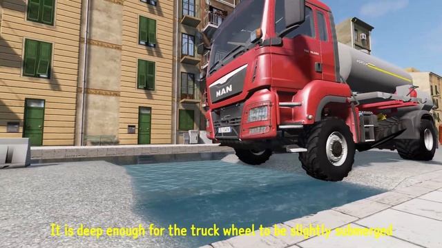 Cars vs Pothole #26 (a puddle) - BeamNG.Drive смотреть онлайн