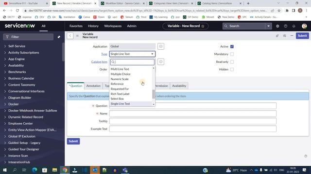 Created New Catalog- Category- Catalog Item- Variables | ServiceNow Service Catalog смотреть онлайн