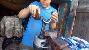 Мотоблок Скаут. Пришли запчасти, начал сборку двигателя ХТ-15 (R-195).