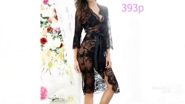 Покупки Одежды с Aliexpress - Роскошная ночная рубашка