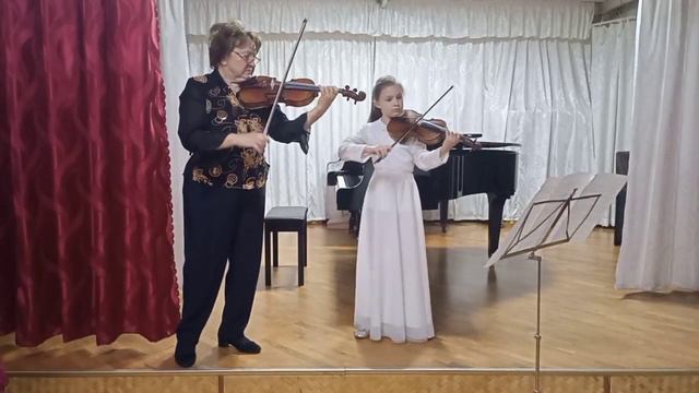 Моцарт. Дуэт для двух скрипок смотреть онлайн