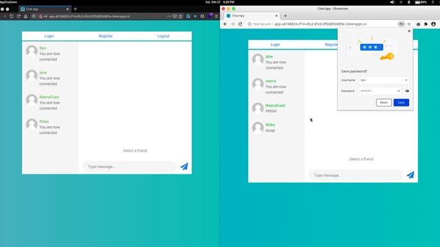Realtime chat app - react js смотреть онлайн
