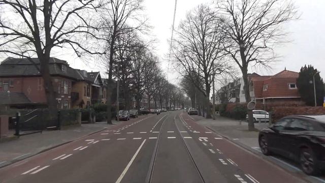 HTM Tram 1A Scheveningen Noord - Voorburg Station V.v. | BN GTL8 3126 | 2023