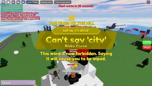 Playing Curse Randomizer in Roblox смотреть онлайн