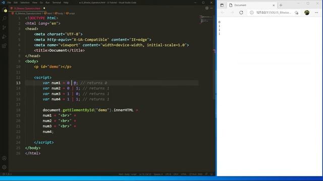 JavaScript Bitwise Operators. JS full course Bangla tutorial basic to advanced. (#34 JS) смотреть онлайн