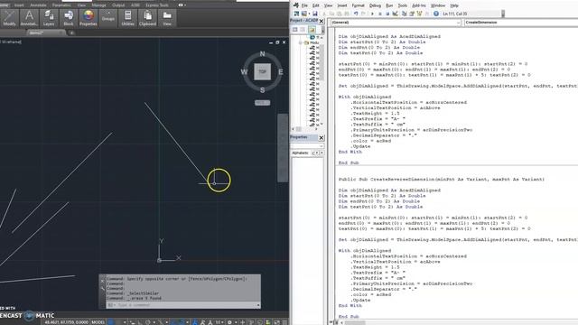 31. VBA AutoCAD - Acotando Lineas automaticamente смотреть онлайн