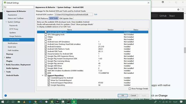 tu7orial Install React-Native di Windows смотреть онлайн