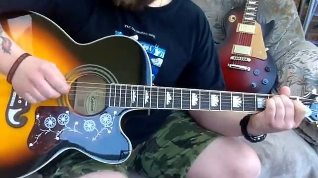 Kraftwerk-The Model-Acoustic Guitar Lesson.