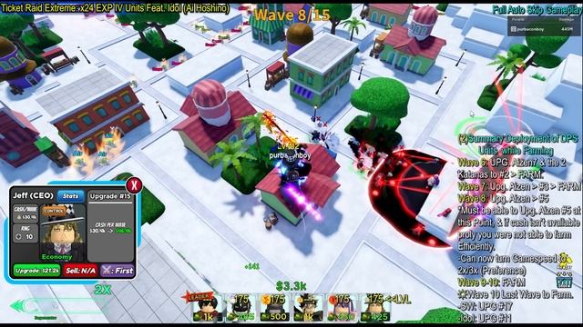 Ticket Raid Extreme Feat. 6Star Idol (Ai Hoshino) | Full Auto Skip Solo Gameplay | ASTD смотреть онлайн