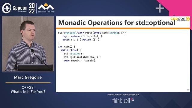 C++23 - What's In It For You? - Marc Gregoire - CppCon 2022 смотреть онлайн
