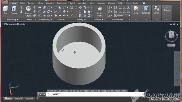 Understanding AutoCAD Subtract command || AutoCAD Tutorial || AutoCAD Subtract Command смотреть онлайн